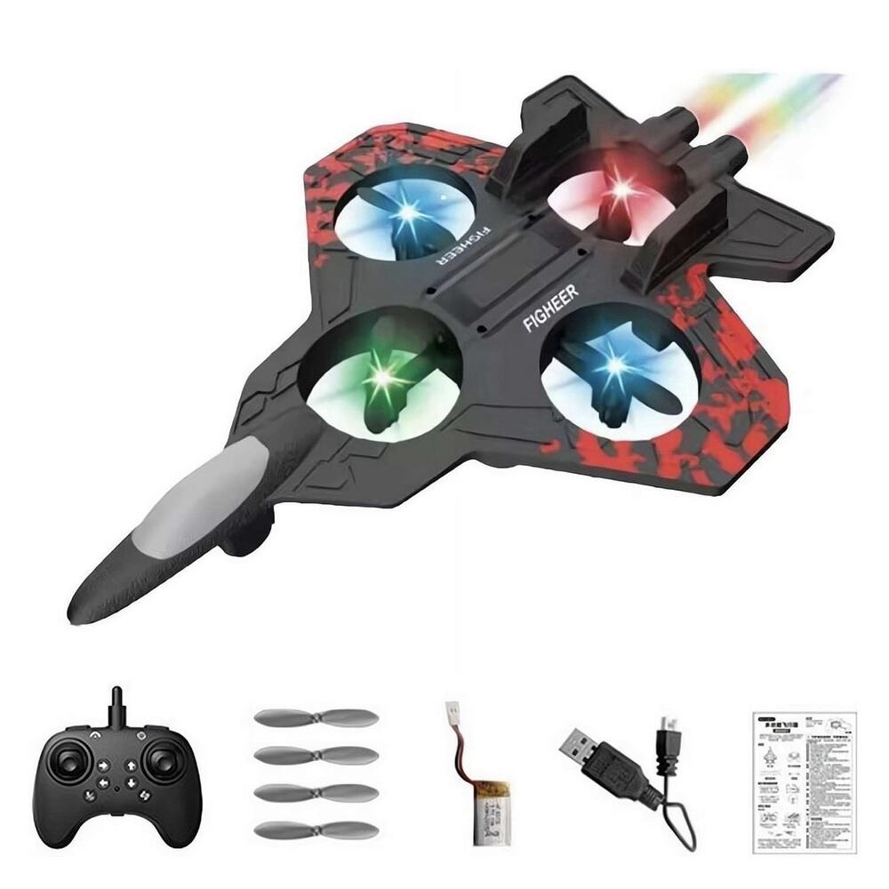 Foam Remote Control Airplane FighterJet Toys Gifts RC Plane Waterproof Flip AE3